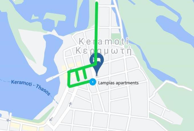 Lampias Apartments Keramotí Eksteriør bilde